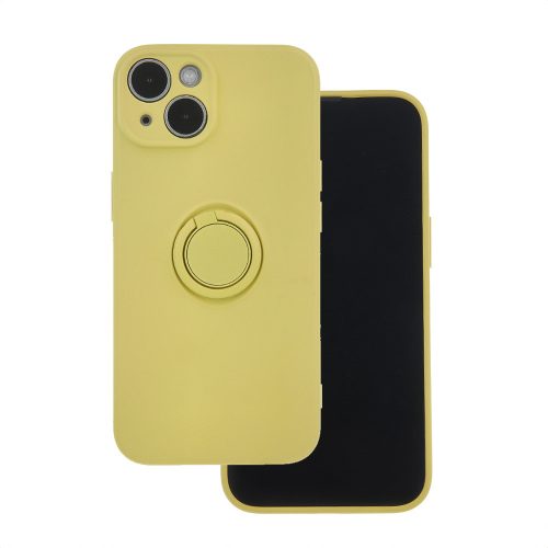 Finger Grip Case hátlap, tok Xiaomi Redmi Note 13 Pro 4G (global), sárga