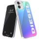 Diesel Snap Case Holographic White Logo iPhone 12 Pro Max hátlap, tok, mintás, színes