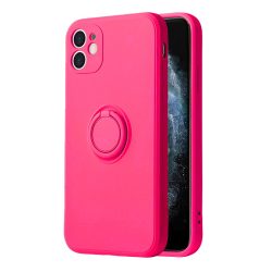 Silicone Ring Xiaomi Redmi 9A/9AT/9i hátlap, tok, pink