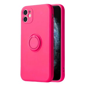 Silicone Ring Xiaomi Redmi 9A/9AT/9i hátlap, tok, pink