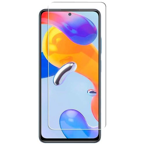 Xiaomi Redmi Note 11/11S/Poco M4 Pro 5D teljes kijelzős kijelzővédő üvegfólia (tempered glass), fekete