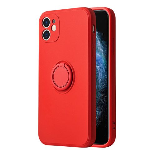 Vennus Silicone Ring Xiaomi Redmi Note 10 Pro/Note 10 Pro Max hátlap, tok, piros