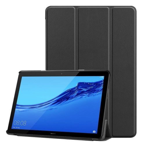 Tech-Protect Smartcase Huawei Mediapad M5 Lite 10.1" oldalra nyíló okos tok, fekete