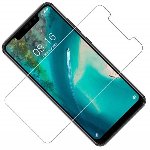 Huawei P20 kijelzővédő edzett üvegfólia (2D nem teljes kijelzős sík üvegfólia), 9H, átlátszó