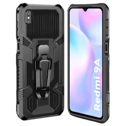   Nexeri Tank Case Xiaomi Redmi 9A/9AT/9i ütésálló hátlap, tok, fekete