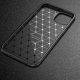 Carbon Fiber iPhone 14 Plus ütésálló hátlap, tok, fekete