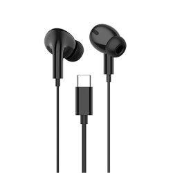   Kaku Shengman KSC-333 vezetékes headset, fülhallgató, USB-C, fekete