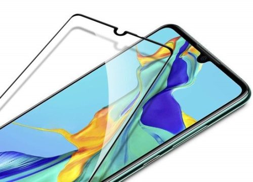 Samsung Galaxy A20e 5D Full Glue edzett üvegfólia (tempered glass) 9H keménységű, fekete