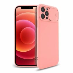   Silicone Lens Xiaomi Redmi Note 10 5G/Poco M3 Pro/Poco M3 Pro 5G hátlap, tok, barack rózsaszín