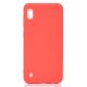 Samsung Galaxy A10 Silicone Case hátlap, tok, piros