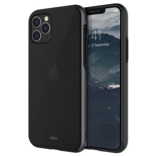 Uniq Vesto Hue tok iPhone 11 Pro Max, fekete, szürke