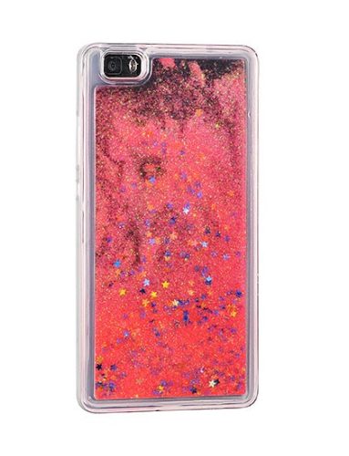 Water Case Stars Samsung Galaxy A3 (2017) hátlap, tok, piros