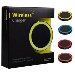   Wireless Induction Charger Vezeték nélküli töltő, fekete-barna