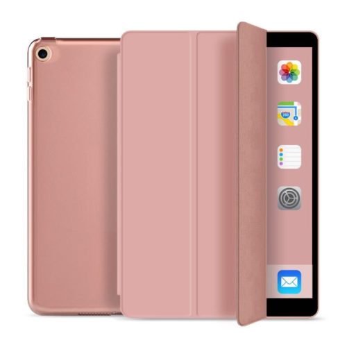 Tech-Protect Smartcase iPad 10.2 (2019/2020) oldalra nyíló okos tok, rozé arany