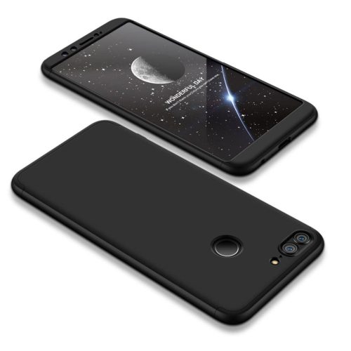 Full Body Case 360 Honor 9 Lite hátlap, tok, fekete