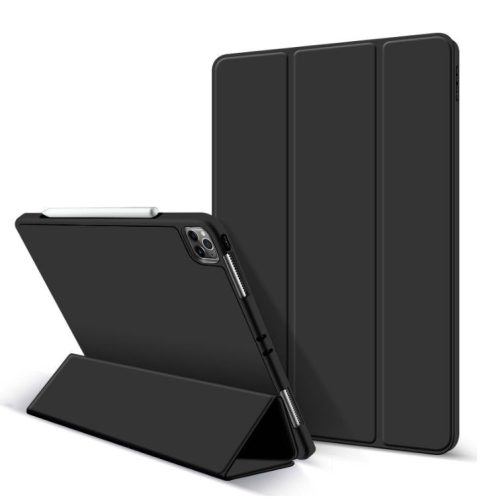 Tech-Protect Smartcase Pen iPad Pro 11" (2018) oldalra nyíló okos tok, fekete